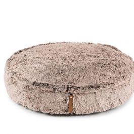 WOUF.POUF.LANGHAAR.BRAUNBEIGE